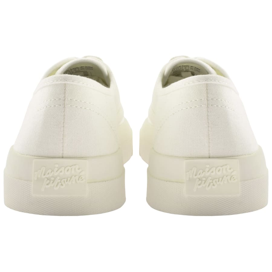 Maison kitsune canvas sneakers deals